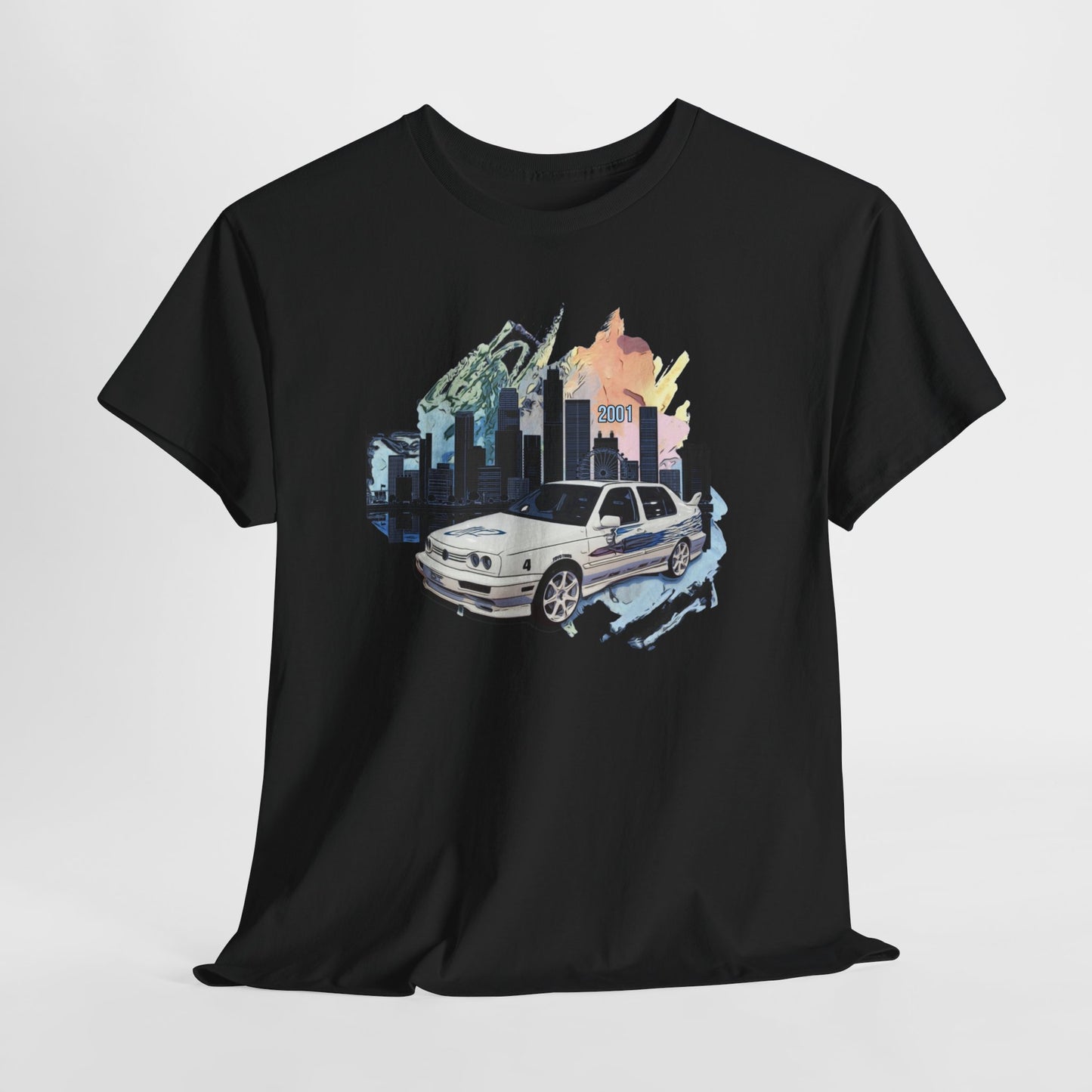 Street Racing Tee - Speed Action Unisex Heavy Cotton Shirt