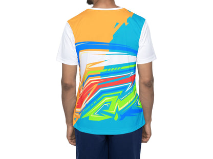 Men's Sports Jersey — Bold Gorilla Graphic All-Over Print Athletic Tee