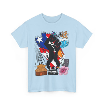 Boricua Culture, The Force Designs, Puerto Rico, Jibaro, Boricua, PR shirt, Unisex Heavy Cotton Tee