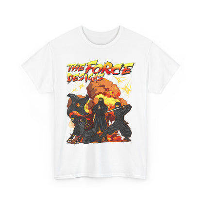 TFD Ninja Graphic Tee - Unisex Heavy Cotton T-Shirt, Sci-Fi Fan Merch, Battle Inspired Apparel, Unique Gift for Gamers & Collectors