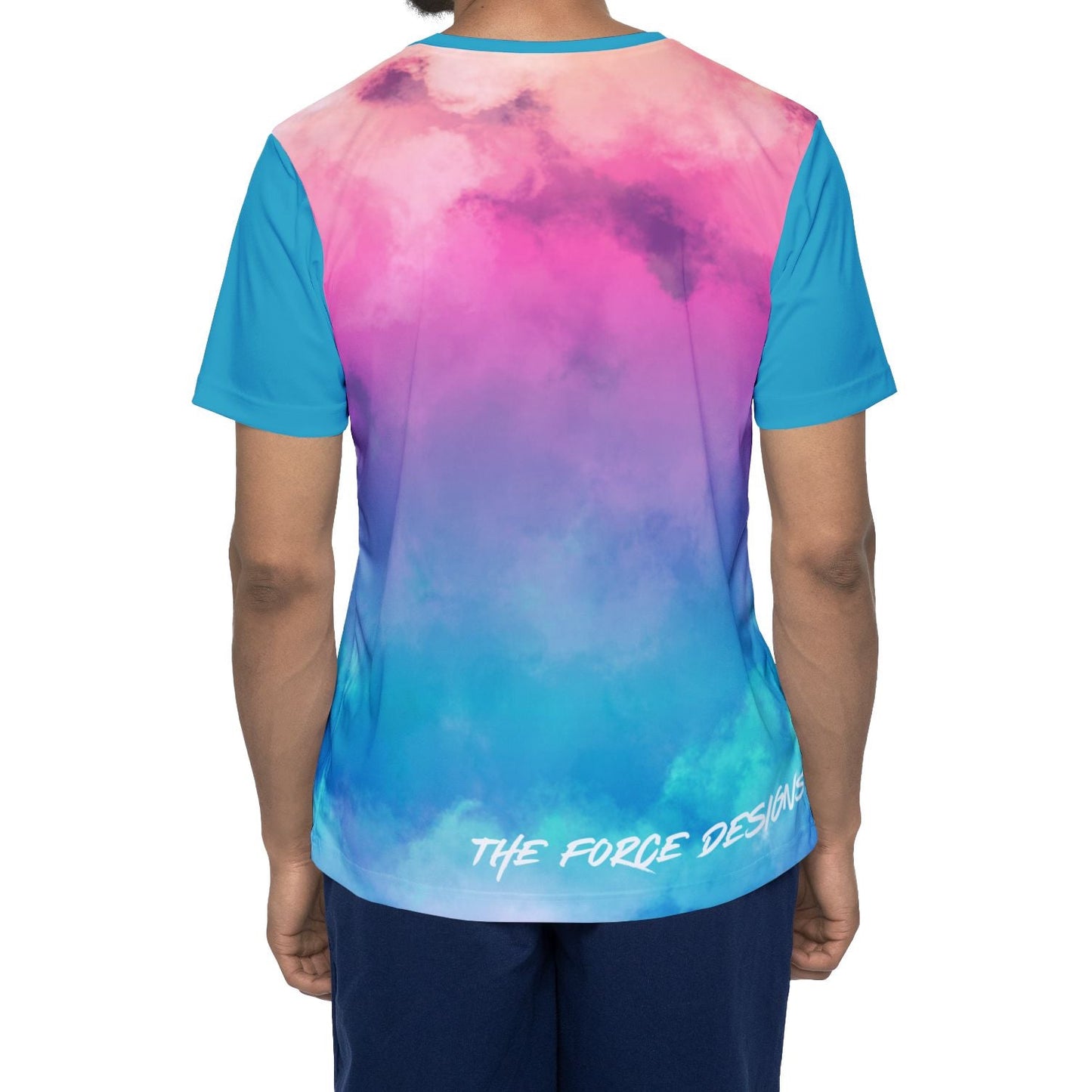 Nothing Easy Is Worth Doing, Tie-Dye Sports Jersey — "Nothing Easy Is Worth Doing"
