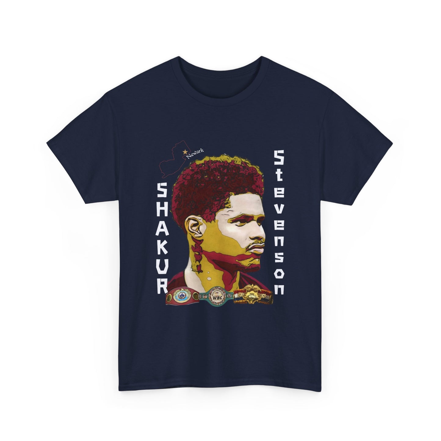 Shakur Stevenson, The Force Designs, boxing shirt, boxing champion, undefeated, Newark, fighter,Unisex Heavy Cotton Tee