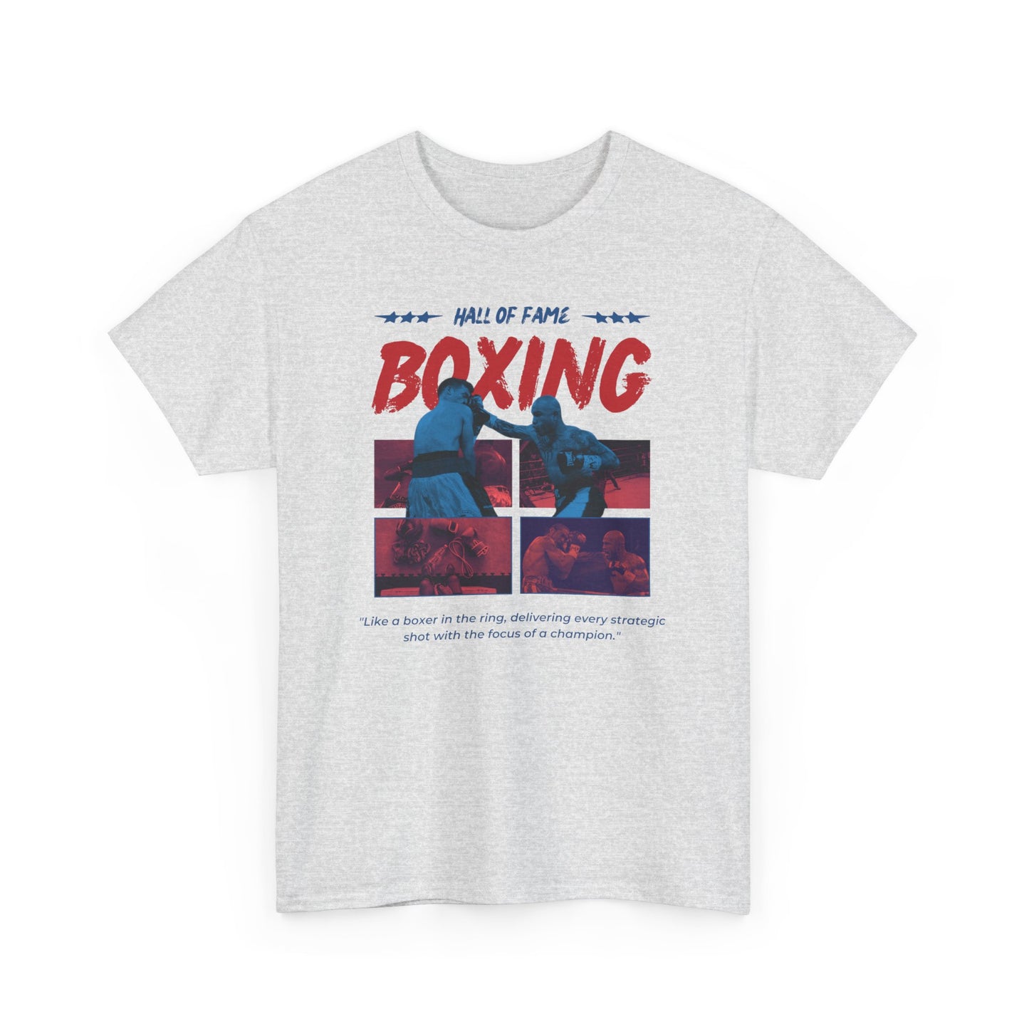 Boxing Fan Unisex Heavy Cotton Tee, Sports T-Shirt, Fitness Apparel, Gym Wear, Boxing Birthday Gift, Sports Enthusiast Shirt