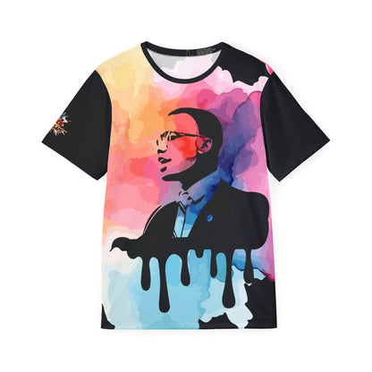 X Colorful Drip Portrait Sports Jersey