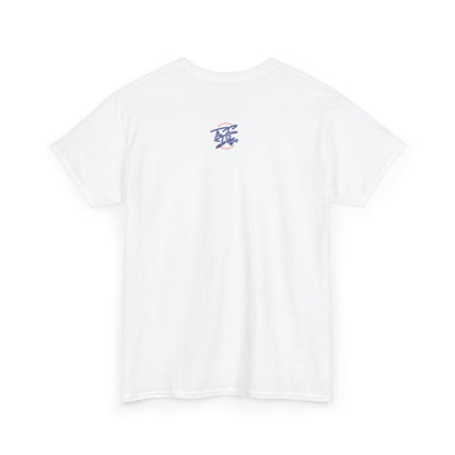 Summer Vibes Unisex Heavy Cotton Tee - Relaxed Fit Beach Graphic Shirt