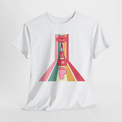 Girl Needs, Colorful Graphic Unisex Heavy Cotton Tee, Stylish T-Shirt for Everyday Wear, Gift for Friends, Summer Fashion, Casual Outfit