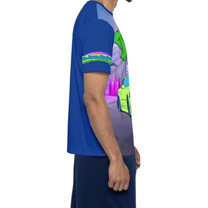 Neon Drift Racing Jersey — Retro Street Car Graphic Sports Tee