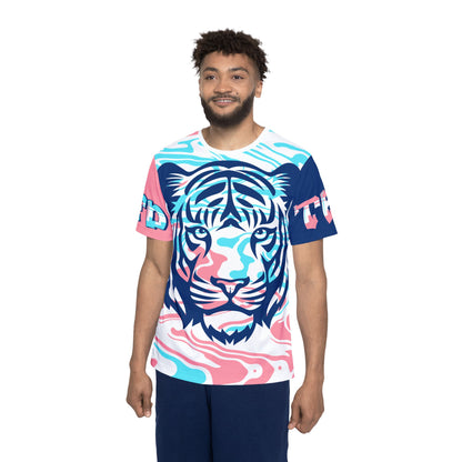 Tiger Head All-Over Print Sports Jersey