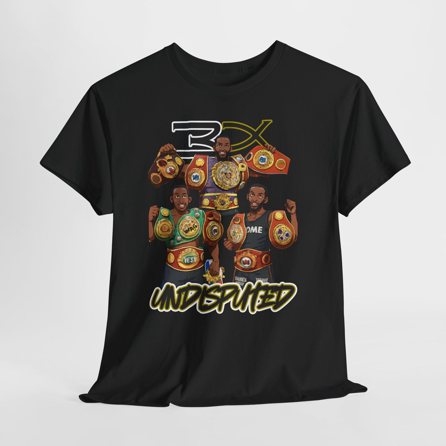 Championship Graphic Tee, Boxing Fan Shirt, Undisputed Champion T-Shirt, Sports Apparel, Gift for Him, Gym Wear