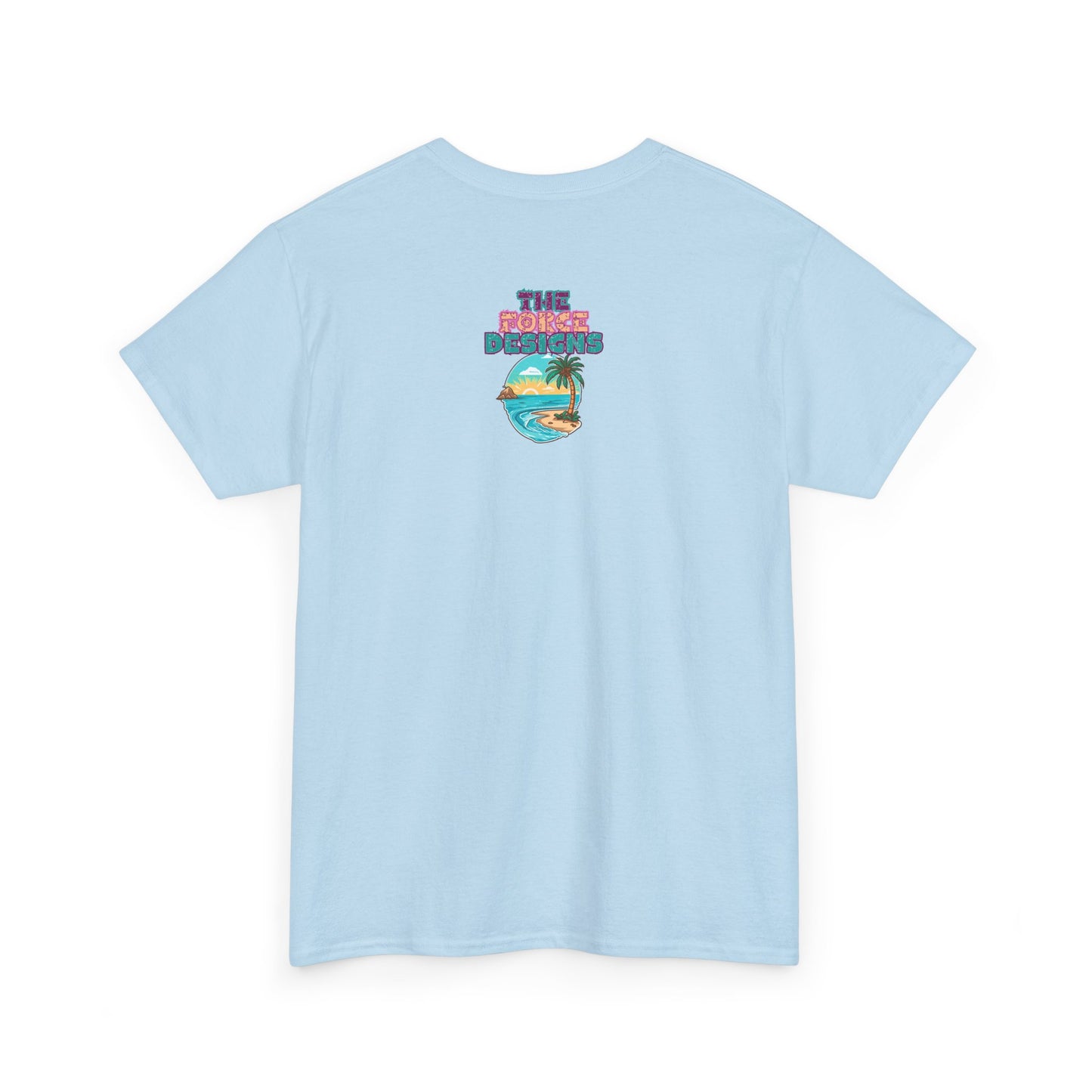 Retro Summer Vibes Unisex Heavy Cotton Tee