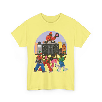 Block Party 88: Retro Hip-Hop Vibes, Music Lover Gift, Unisex Tee, Comfortable Cotton Shirt, Cool Graphic Tee, Casual Fashion