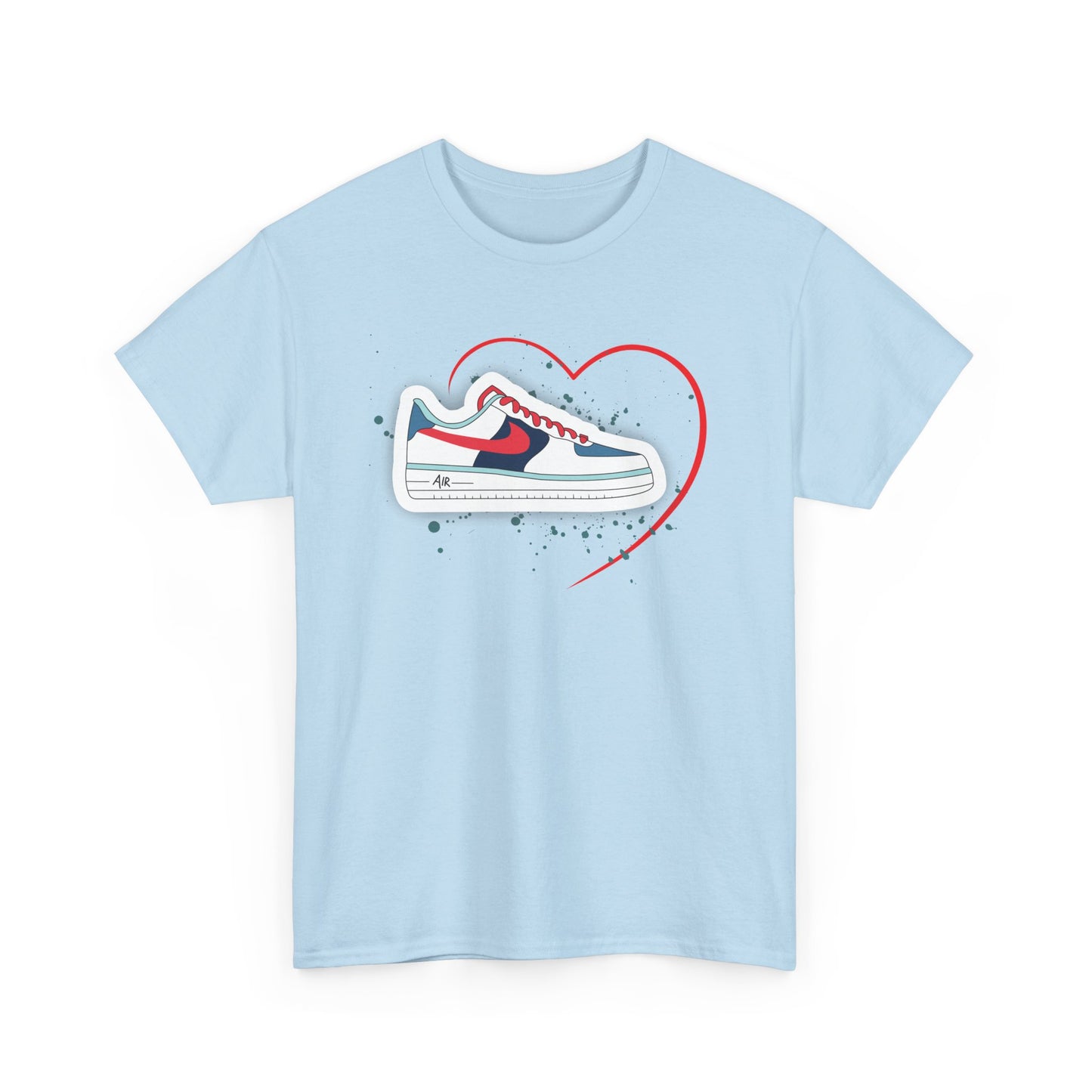 Sneakers, The Force Designs, AF1, sneakerhead, sneaker culture, sneakers, Unisex Heavy Cotton Tee
