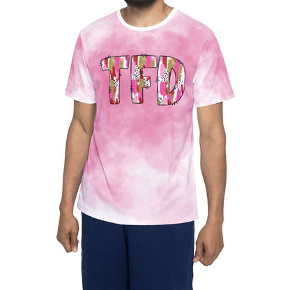 TFD Pink Tie-Dye Sports Jersey