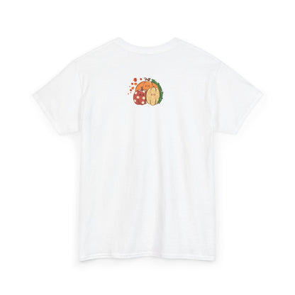 Hello Fall-Themed Unisex Heavy Cotton Tee, Seasonal T-Shirt, Autumn Apparel, Perfect for Harvest Celebrations, Cozy Casual Wear, Hello Fall Design