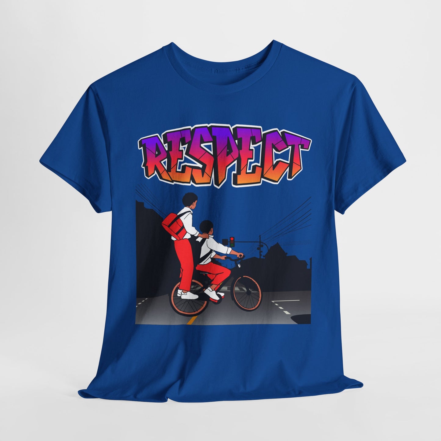 Respect da tow,Vibrant Graphic Tee, Street Style, Unisex Heavy Cotton Shirt, Urban Fashion, Cool Casual Wear, Perfect Gift