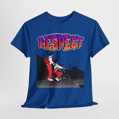 Respect da tow,Vibrant Graphic Tee, Street Style, Unisex Heavy Cotton Shirt, Urban Fashion, Cool Casual Wear, Perfect Gift