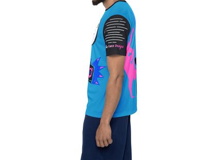 Let The Music Play! Men's Sports Jersey — Dance & Breakdance Graphic Tee