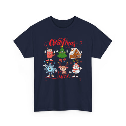Christmas Themed Unisex Heavy Cotton Tee