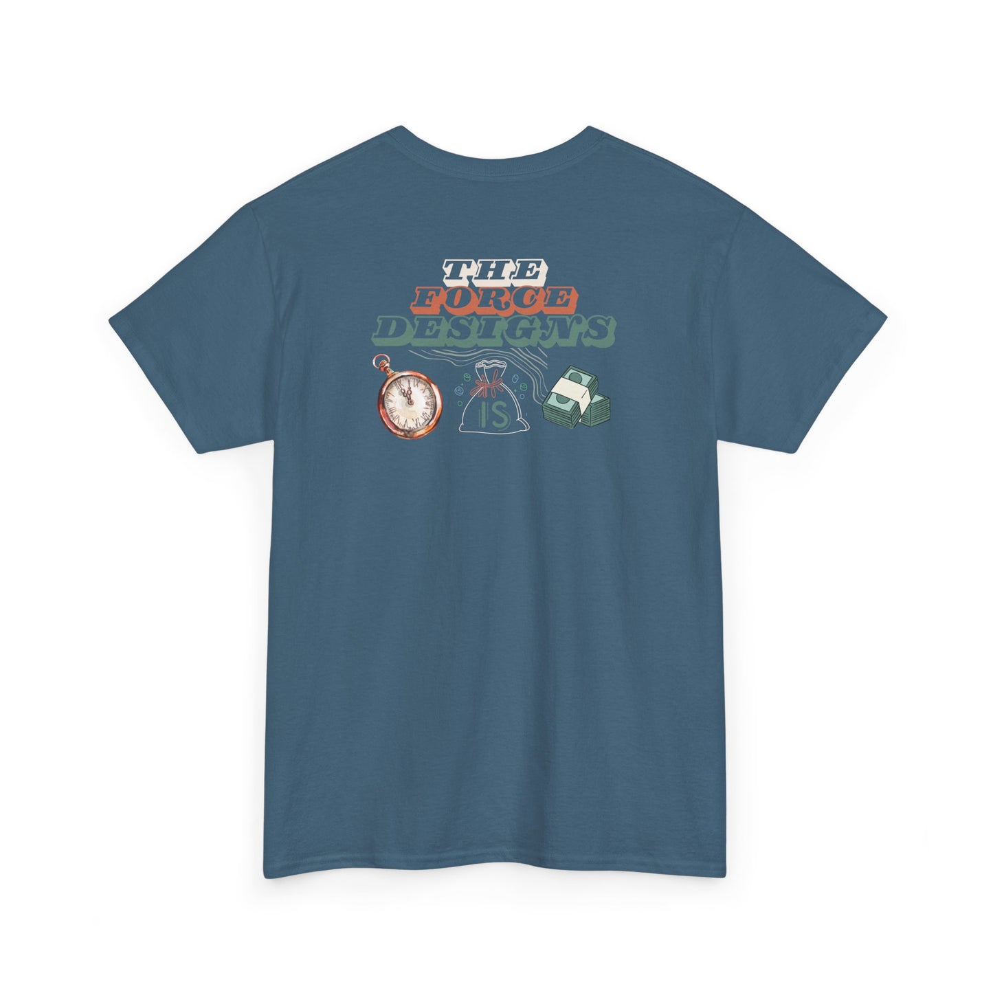 Time is Money Graphic Tee - Unisex Heavy Cotton Shirt