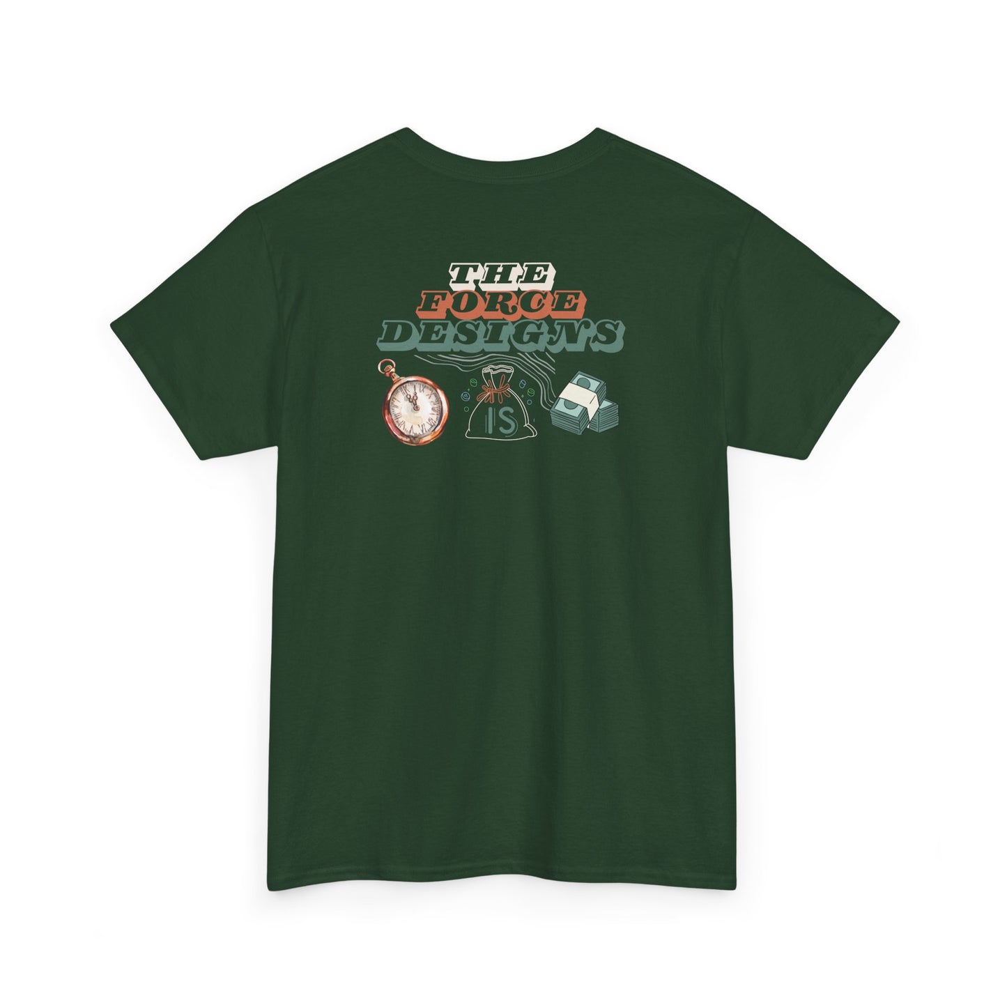 Time is Money Graphic Tee - Unisex Heavy Cotton Shirt