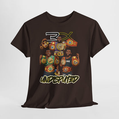 Championship Graphic Tee, Boxing Fan Shirt, Undisputed Champion T-Shirt, Sports Apparel, Gift for Him, Gym Wear
