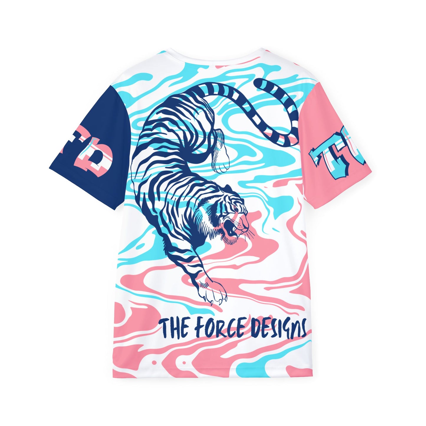 Tiger Head All-Over Print Sports Jersey