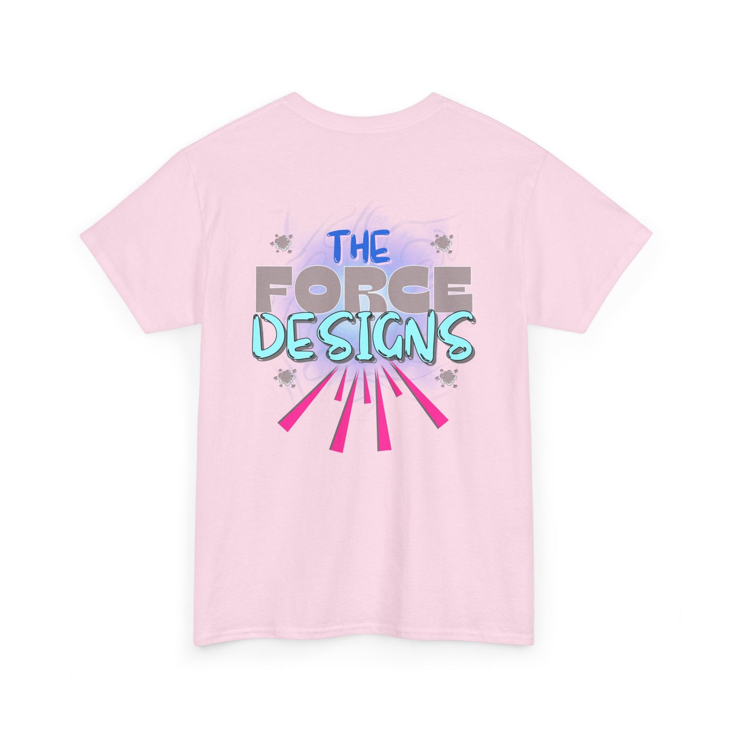 Urban Cartoon Unisex Heavy Cotton Tee - Street Style Graphic T-Shirt