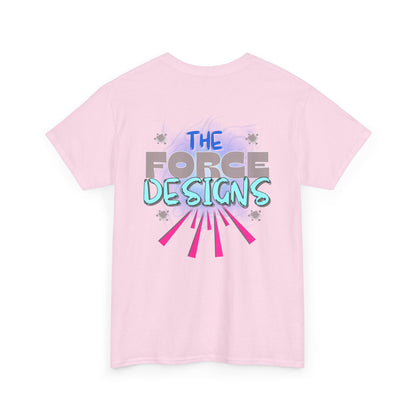 Urban Cartoon Unisex Heavy Cotton Tee - Street Style Graphic T-Shirt