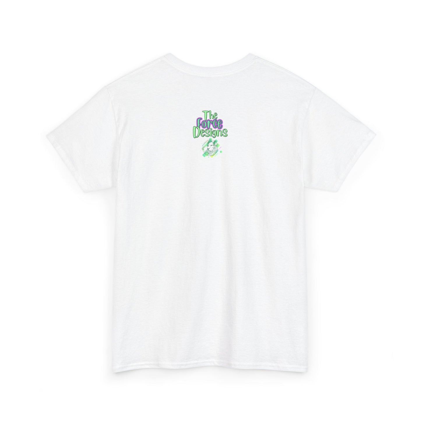 Vibrant Lion Graphic Unisex Heavy Cotton Tee - Cool Casual Wear
