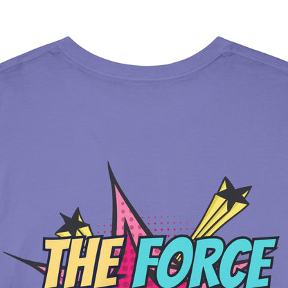 Unisex Heavy Cotton Tee - 'WOW' Comic Pop Art Style