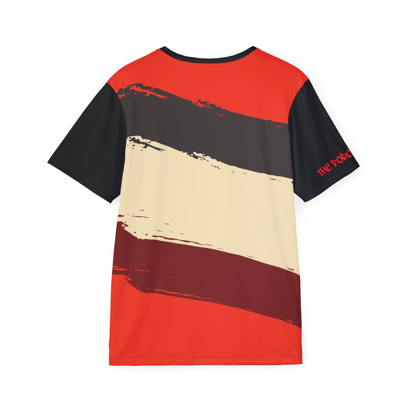 Retro Muscle Car Sports Jersey — Red Classic Racing Tee