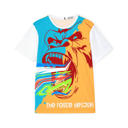 Men's Sports Jersey — Bold Gorilla Graphic All-Over Print Athletic Tee