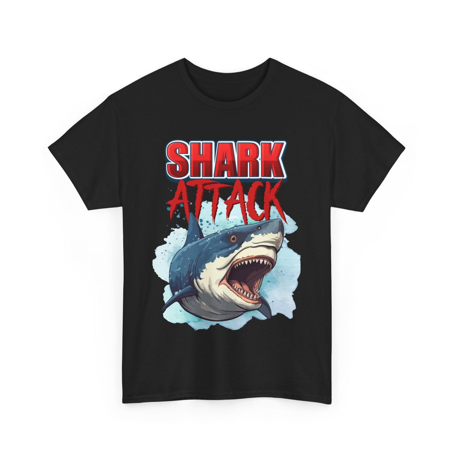 Shark Attack Graphic Tee | Ocean Lover Shirt, Summer Style, Marine Life Gift, Adventure Top, Beachwear