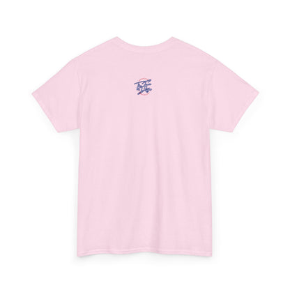 Summer Vibes Unisex Heavy Cotton Tee - Relaxed Fit Beach Graphic Shirt