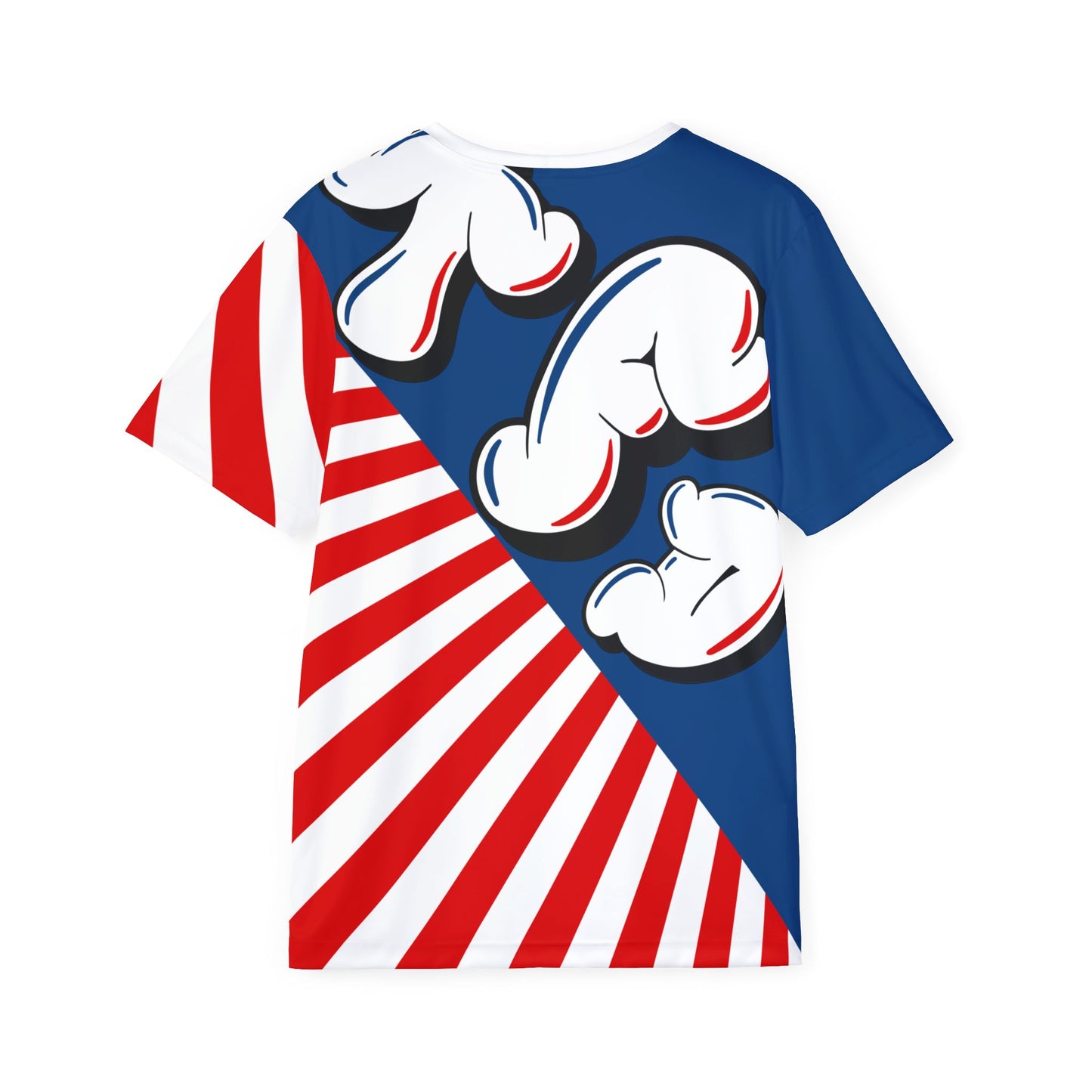 Patriotic Olympic Rings Sports Jersey