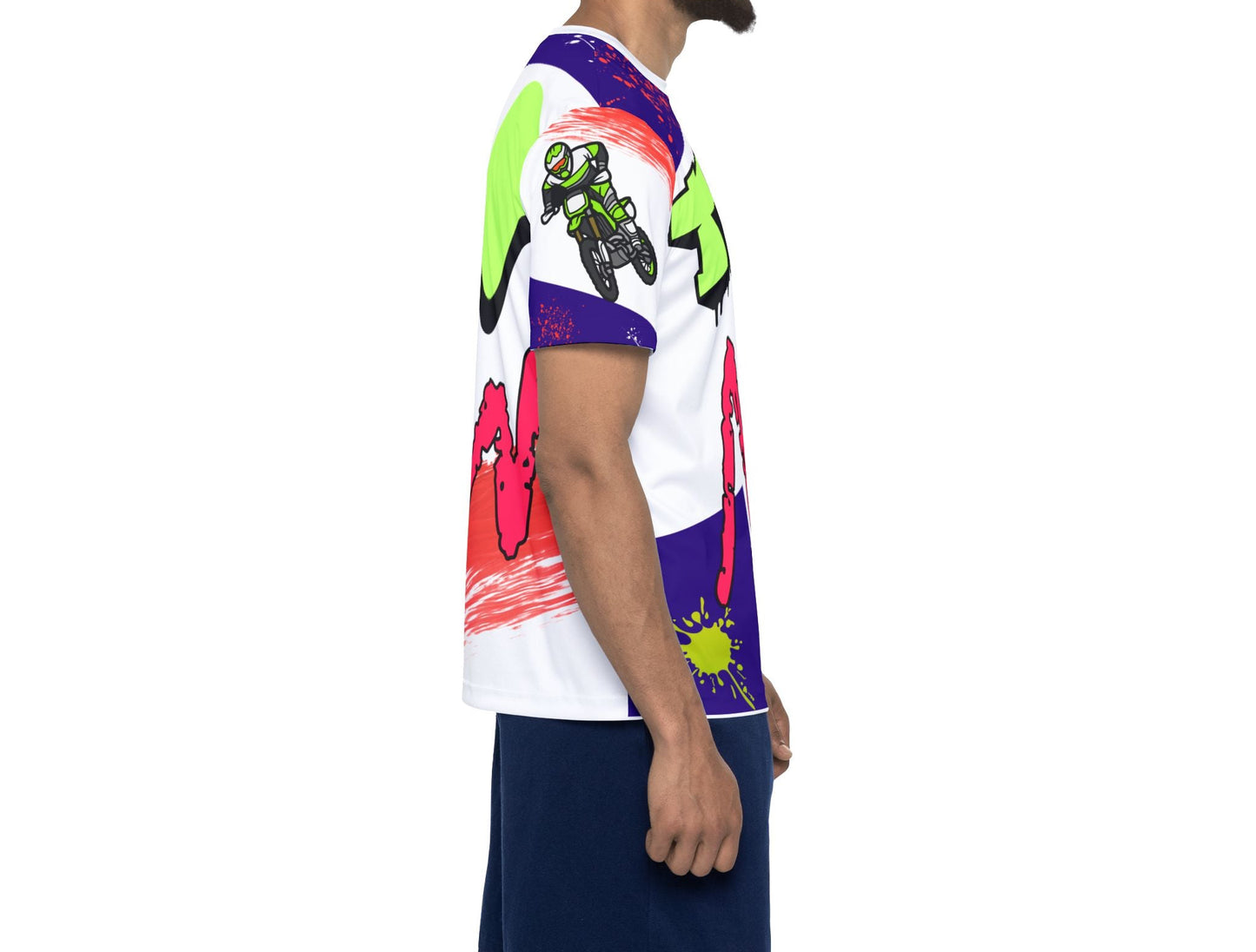 Motorcross 'TFD' Men's Sports Jersey — Bold Streetwear Athletic Tee