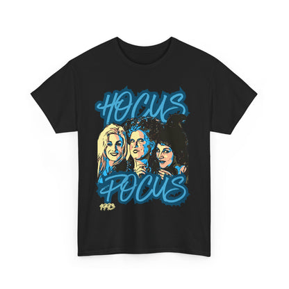 Hocus Pocus Halloween Tee, Unisex Heavy Cotton Tee, Perfect for Fall, Costume Party, Movie Night, Witchy Vibes