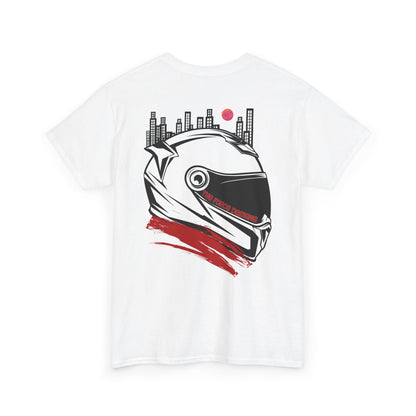 Urban Motorcycle Tee, Biker Shirt, Graphic Tee, Unisex Cotton T-Shirt, City Vibes, Perfect for Riders