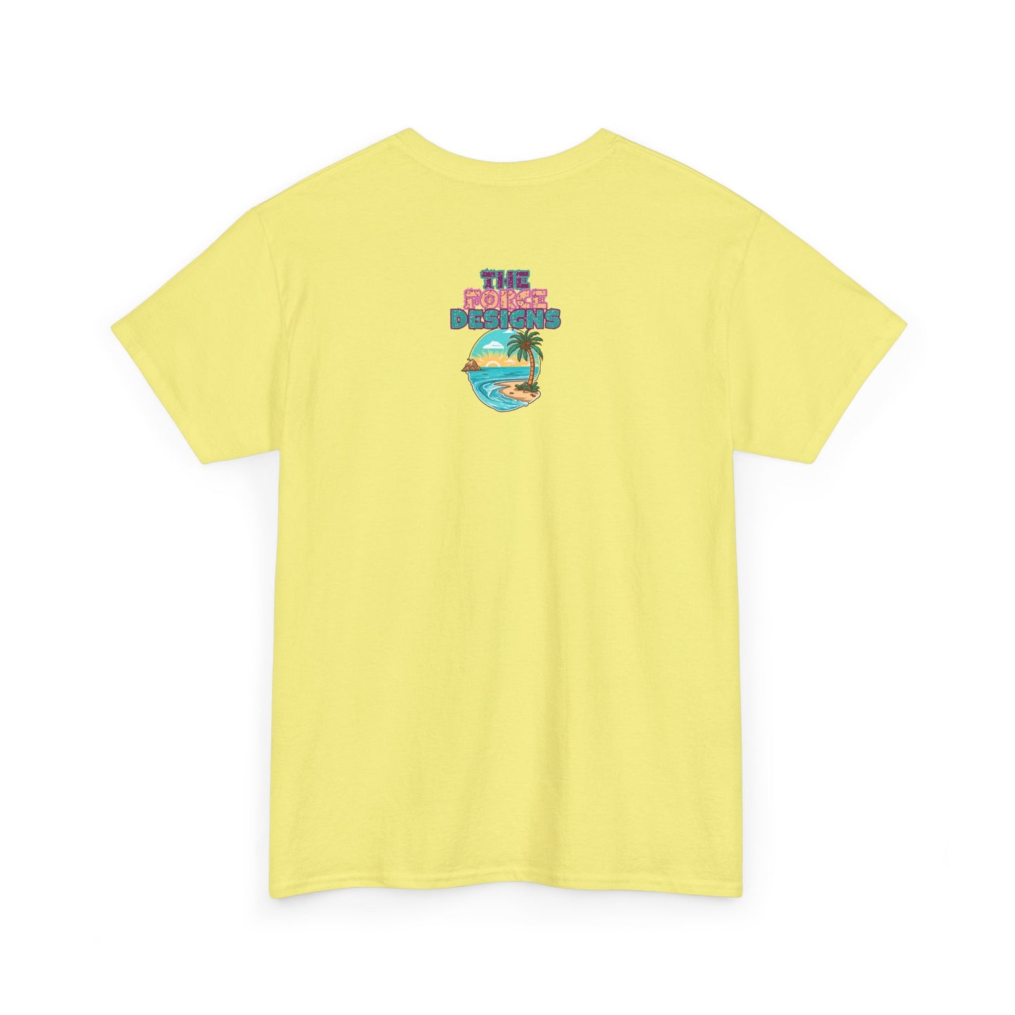 Retro Summer Vibes Unisex Heavy Cotton Tee