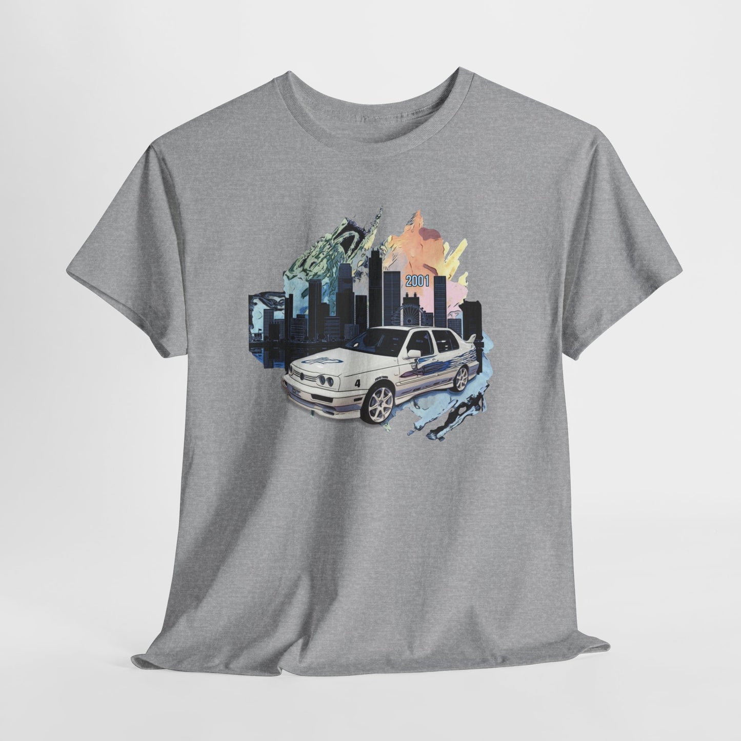 Street Racing Tee - Speed Action Unisex Heavy Cotton Shirt