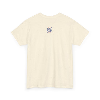 Summer Vibes Unisex Heavy Cotton Tee - Relaxed Fit Beach Graphic Shirt
