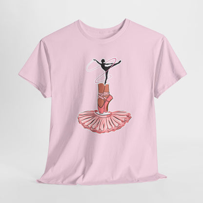 Ballerina ,Dance Inspired Unisex T-Shirt, Ballet Tee for Dancers, Gift for Dance Lovers, Casual Wear, Performance Top
