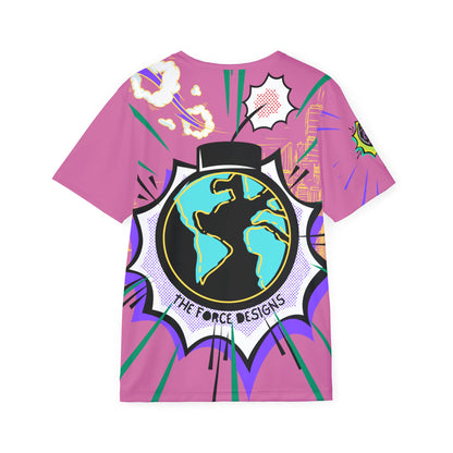Street Global,Sports Jersey — 'The Force Designs' Urban Cartoon Print