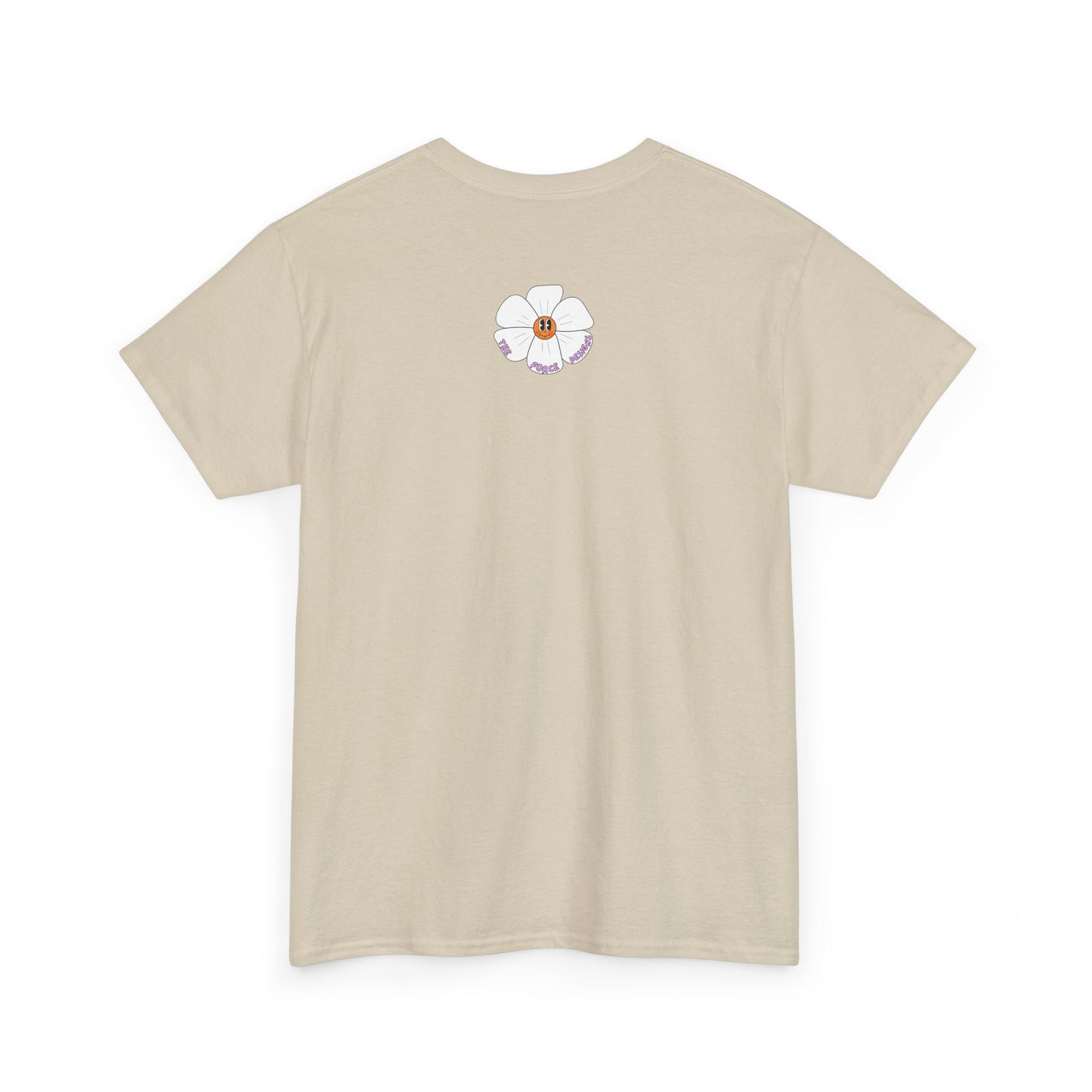 Floral Heart,Graphic Tee, Trendy Unisex Cotton Shirt, Soft Everyday Wear, Perfect for Casual Outings, Gifts for Garden Lovers