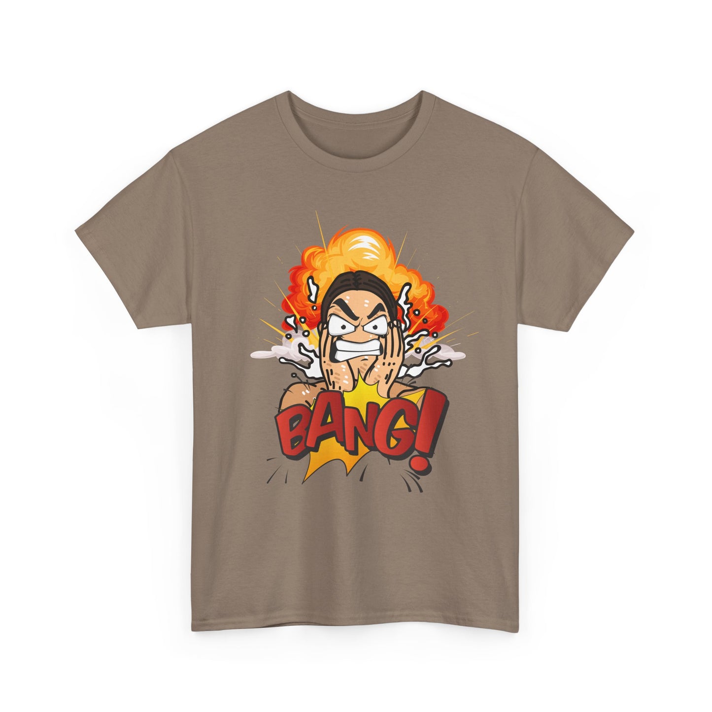 Bang! , The Force Designs, Bang shirt, cartoon shirt, comic, fashion, cool shirt,Unisex Heavy Cotton Tee
