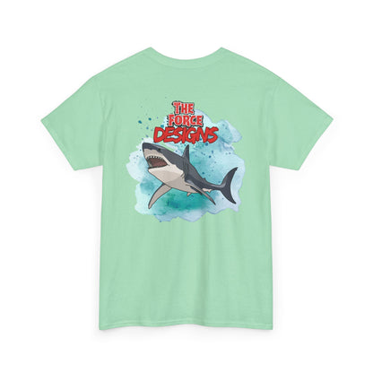 Shark Attack Graphic Tee | Ocean Lover Shirt, Summer Style, Marine Life Gift, Adventure Top, Beachwear