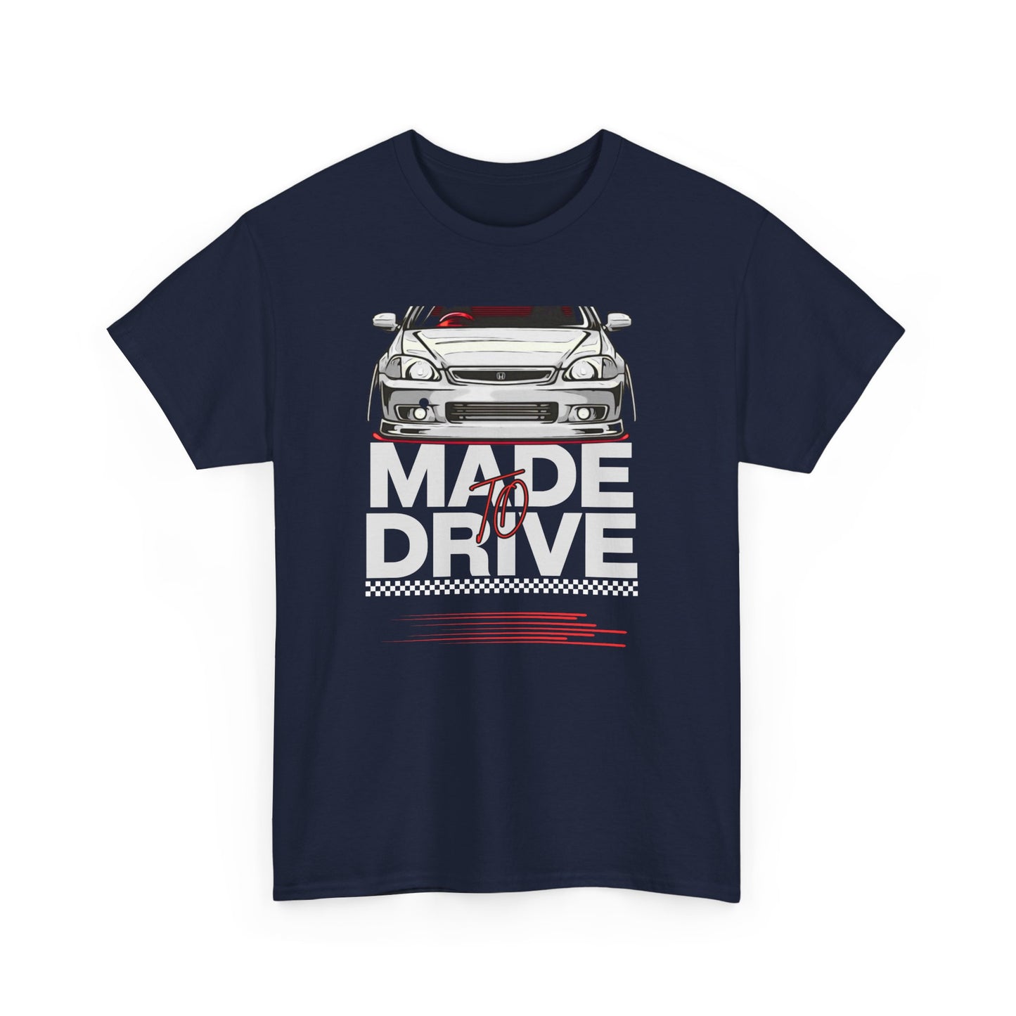 Made to Drive Unisex Heavy Cotton Tee | Perfect for Car Enthusiasts & Racing Fans