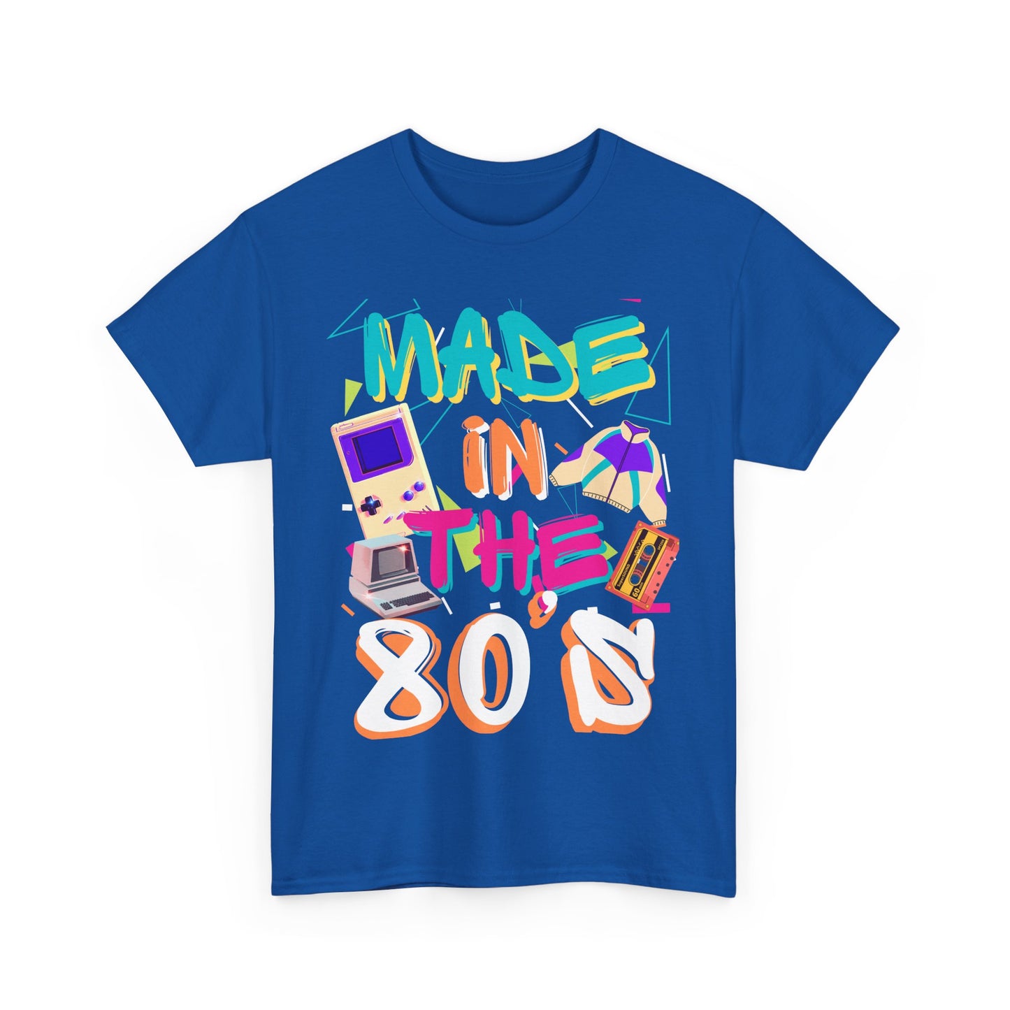 Made in the 80s, The Force Designs, vintage shirt, retro, old school shirt, old fashion, fashion, throwback,Unisex Jersey Short Sleeve Tee
