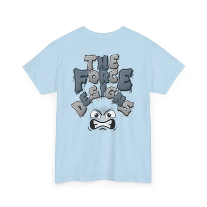 Let ‘em Fly, Angry Cartoon Graphic Tee, Streetwear Shirt, Unique Gift for Teens, Graphic Tee for Gamers, Casual Unisex Cotton T-Shirt