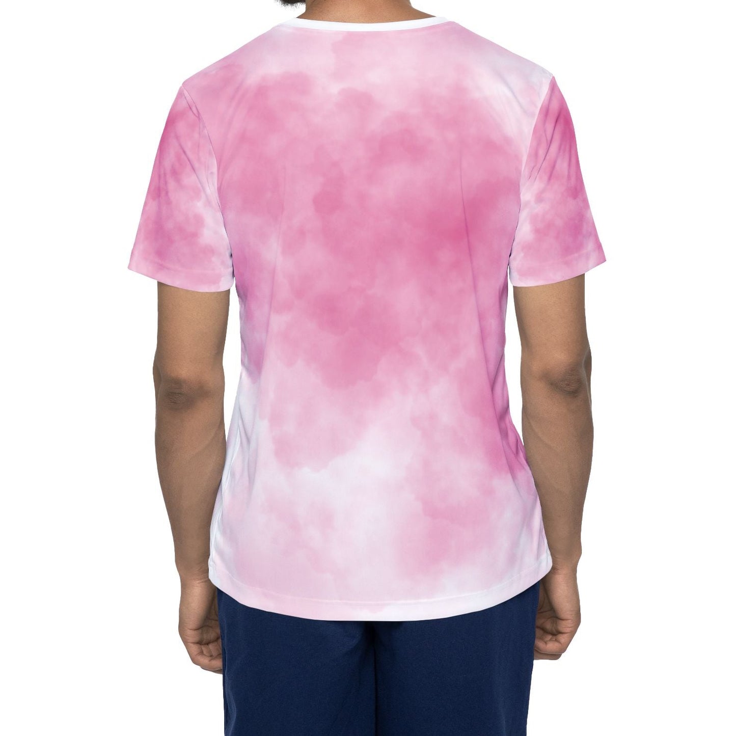 TFD Pink Tie-Dye Sports Jersey